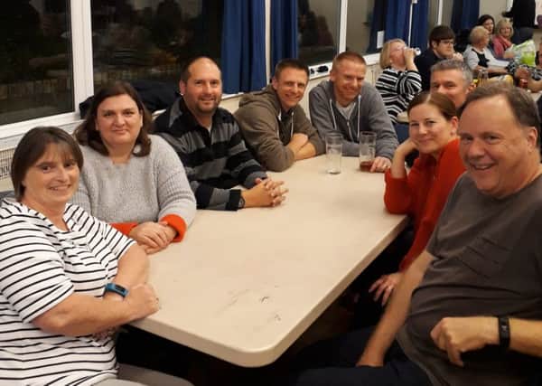 The football club held a quiz night to raise funds