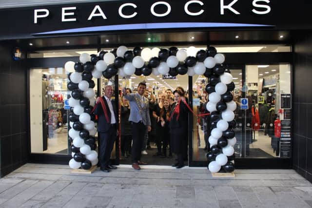 The new Peacocks store in Queens Square, Crawley, is opened