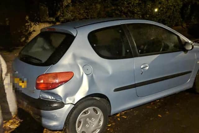 The driver reportedly drove off down St Botolph's Road