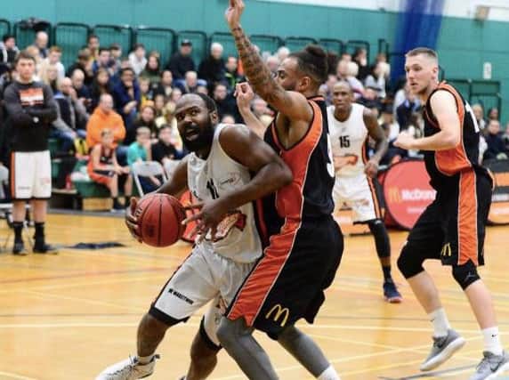 Worthing Thunder in action. Picture courtesy of Graham Hodges.