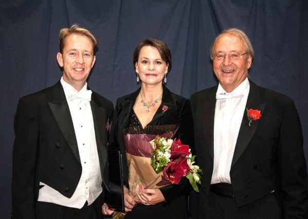 From left: Eamonn Dougan, Charlotte Mobbs and Robert Hammersley. Picture by Melvyn Walmsley