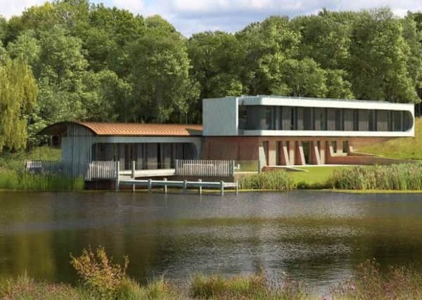 Artist's impression of the proposed home at Yewtree Lakes