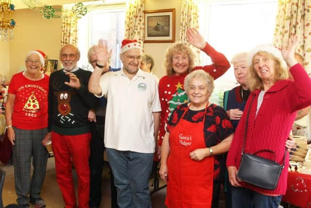 Fun at the community Christmas fair at Southlanders Community Caf in Shoreham. Photo by Derek Martin DM18112117a