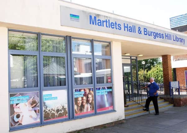 Martlets Hall in Burgess Hill before it closed to the public this summer. Photo by Derek Martin Photography
