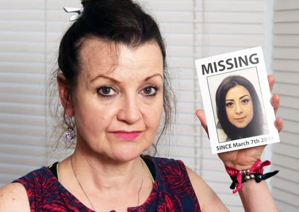 DM1865196a.jpg Georgina Gharsallah's mum Andrea appeals for her to come home. Photo by Derek Martin Photography. SUS-180625-164717008