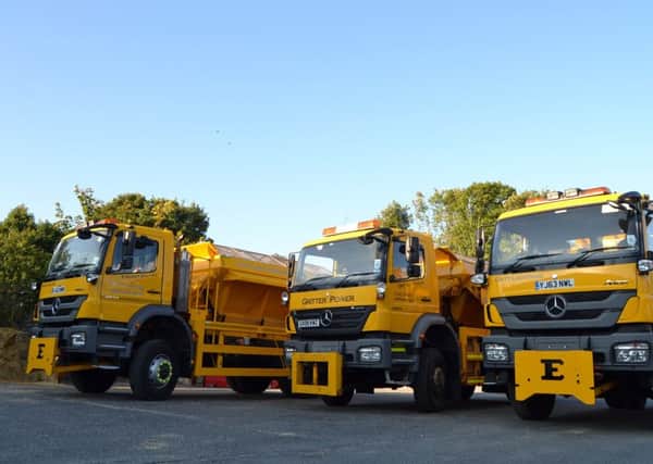 Gritters will be in action