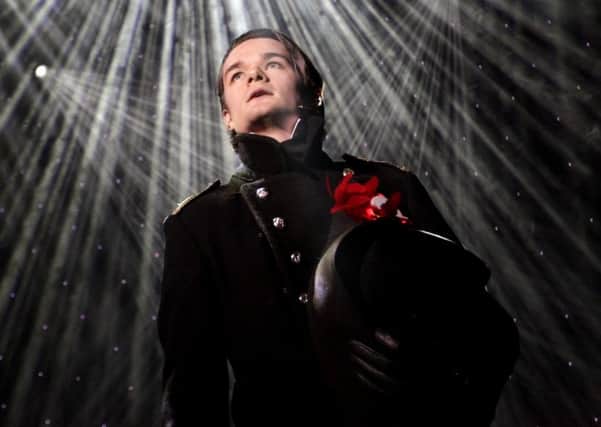 Rob Sands as Javert. Picture by Stephen Candy Photography