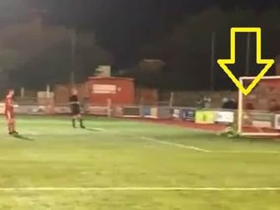 Should this goal have counted in last night's penalty shoot-out?