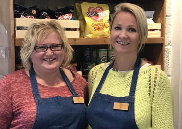 (L-R) Fittleworth stores assistant managerToni Humphrey and shop manager Sarah Hawkins SUS-180926-131139001
