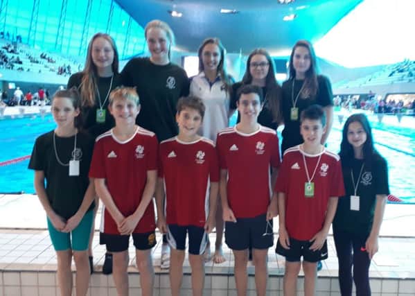 Atlantis Swimming Club members that represented their schools at the ESSA National Relay Championships