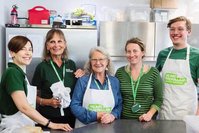 In its second year, 120 volunteers have donated hours of their time to support people with cancer at the Macmillan Horizon Centre in Brighton. Here are some of the team. Photo by James Pike