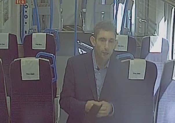 Police would like to speak to this man in connection with the incident
