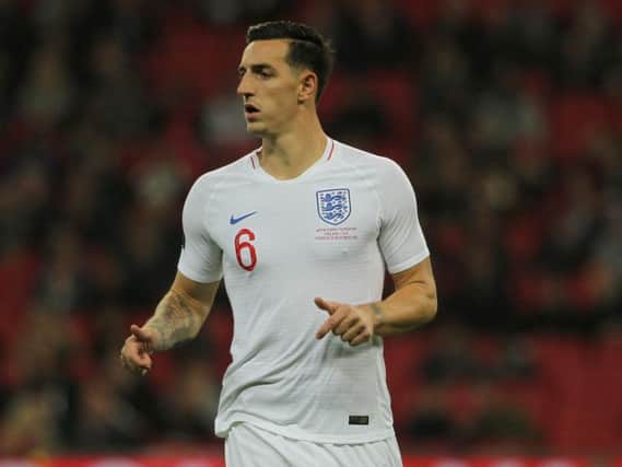 Lewis Dunk in action for England. Picture by PW Sporting Photography