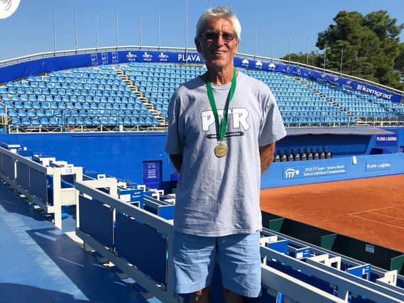 Chris Ornstein has had a 2018 to cherish on the tennis court