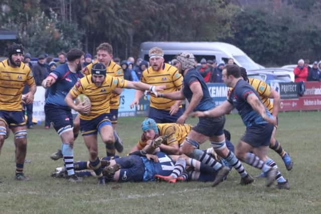 Jon Whittall. Rams 41 Worthing Raiders 12. Picture by Colin Coulson