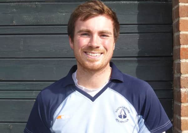 Nick Taylor was South Saxons' man of the match in the 4-0 win away to Holcombe on Saturday