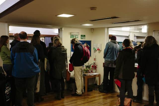 A packed meeting heard concerns over proposals to create a multi-academy trust in Lewes (photo by Sarah Weal)