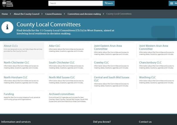 County Local Committees