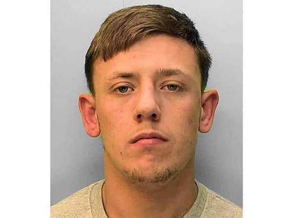 Harry Avis is wanted by police (Photograph: Sussex Police)