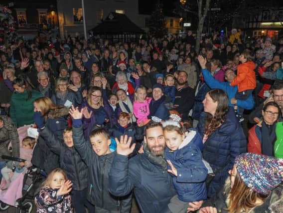 Emsworth's Christmas lights switch-on / Picture by Habibur Rahman