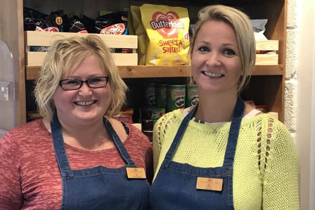 (L-R) Fittleworth stores assistant managerToni Humphrey and shop manager Sarah Hawkins