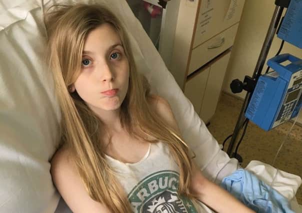 Amelia Grace penned a festive song from her hospital bed