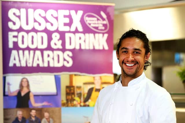Matt Gillan from Pike and Pine, lead judge for Sussex Young Chef of the Year 2019