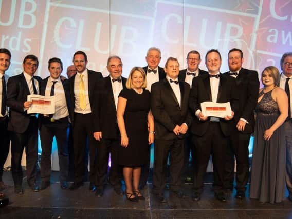 The Goodwood team at the Club Mirror awards