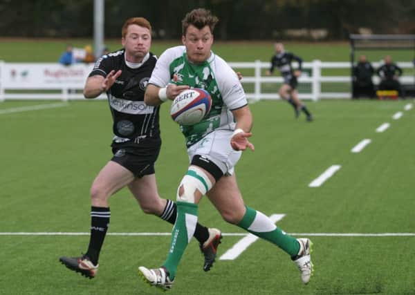 Tom Johnson in action for Horsham RUFC at home to Deal & Betteshanger. Picture by Clive Turner SUS-180111-093359001