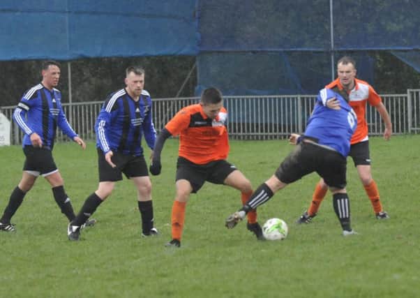 Action from the Sussex Bluefin Junior Challenge Cup third round tie between Hollington United II and The JC Tackleway. Pictures by Simon Newstead
