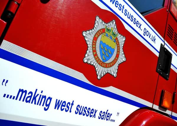 West Sussex Fire and Rescue. Pic Steve Robards SR1817306 SUS-181007-141626001