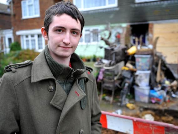 Adam Noakes was hailed as a 'hero' for his actions during the fire. Pic: Steve Robards