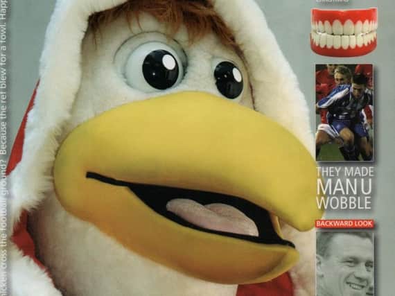 The front cover of the programme when Albion played Bournemouth in 2008