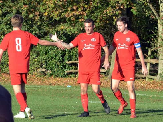 Bosham have been back on the goal trail in recent games / Picture by Kate Shemilt