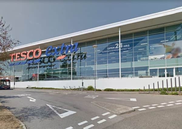 Tesco Extra, in St Leonards. Picture: Google Maps
