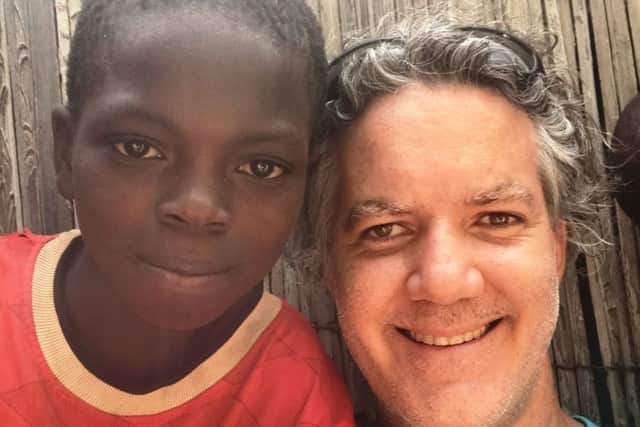 Andrew Brooks has always wanted to work with children in Africa