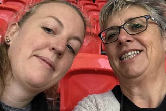 Becki Mayhead and her mum Nikki Mayhead are delighted with their weight-loss success