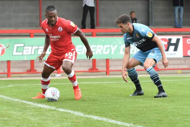 Dominic Poleon scored his third goal in two games