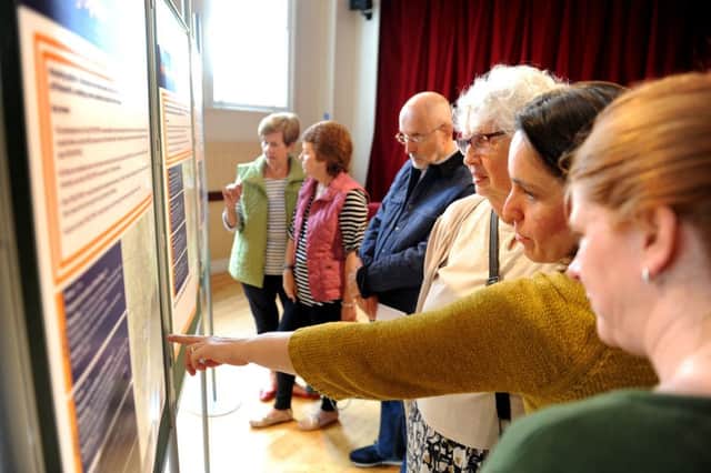 Latest consultation on Petworth Neighbourhood plan at the Leconfield Hall, Petworth Market Square. Pic Steve Robards  SR1617110