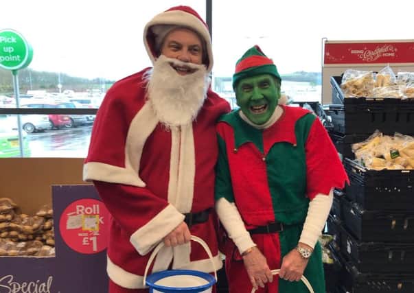 Santa and the elf were spotted at ASDA Ferring