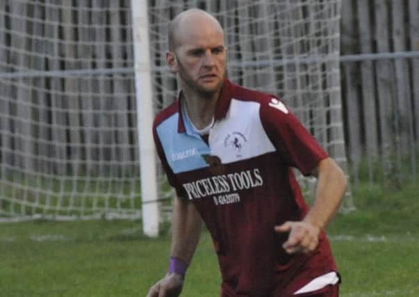 Russell Eldridge made a goal-line clearance and missed a penalty in Little Common's 2-0 defeat away to AFC Uckfield Town