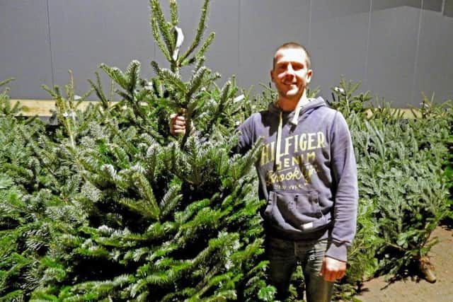 Hurstpierpoint Resident Paul Wilkinson is collecting and disposing of Christmas Trees in return for a donation of any amount to charity