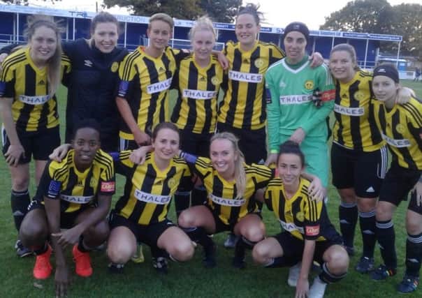 Crawley Wasps after playing Billericay SUS-180611-103752002