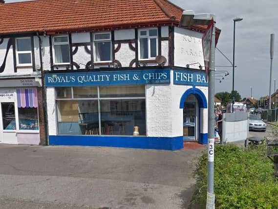Royal's fish and chip shop on Royal Parade, Central Avenue - Picture courtesy of Google
