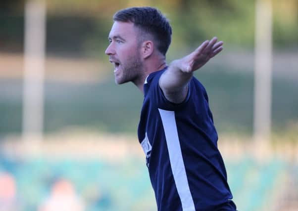 Hastings United Football Club manager Chris Agutter. Picture courtesy Scott White