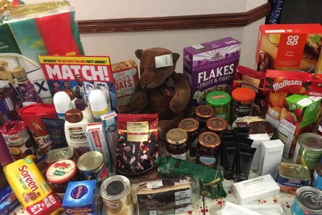 The collection was a great addition to the food items already donated by Shoreham Oratorio Choir members