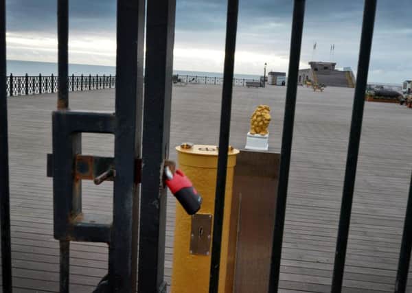 Hastings Pier has been closed to the public until March 2019