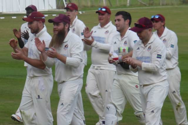 Rye Cricket Club celebrates securing promotion from Sussex Division Four East