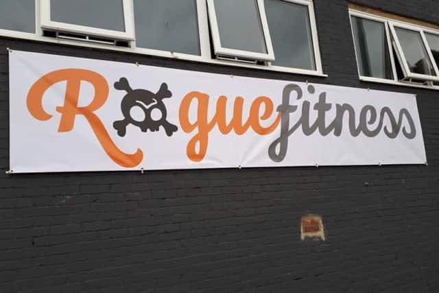 Rogue Fitness is opening in Eastbourne soon, photo from the exterior of the building visible from the railway station car park