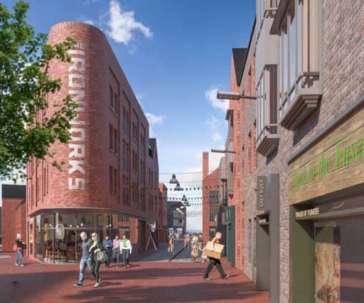The shape of things to come ... a CGI of the North Street Quarter